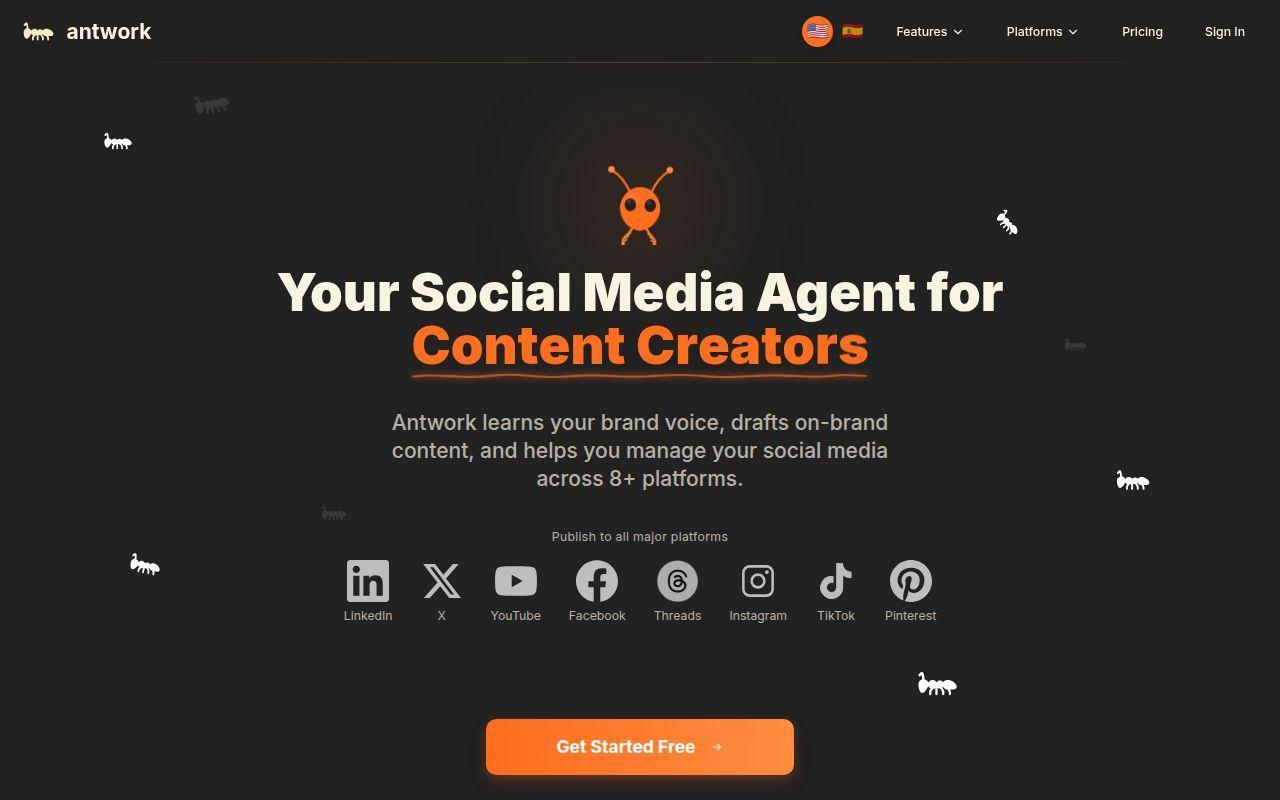 Antwork screenshot